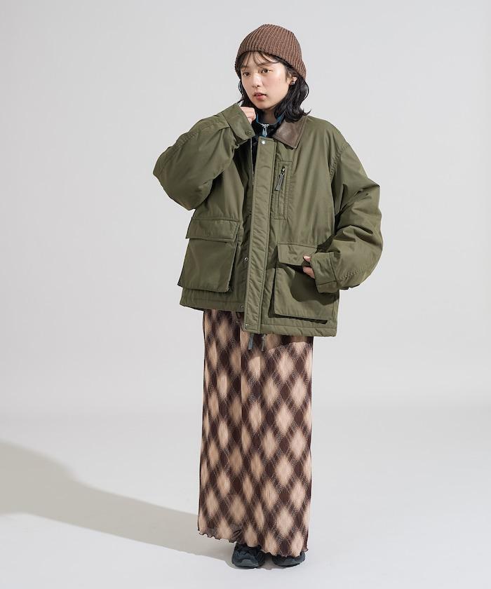 棉尼龍短款夾克