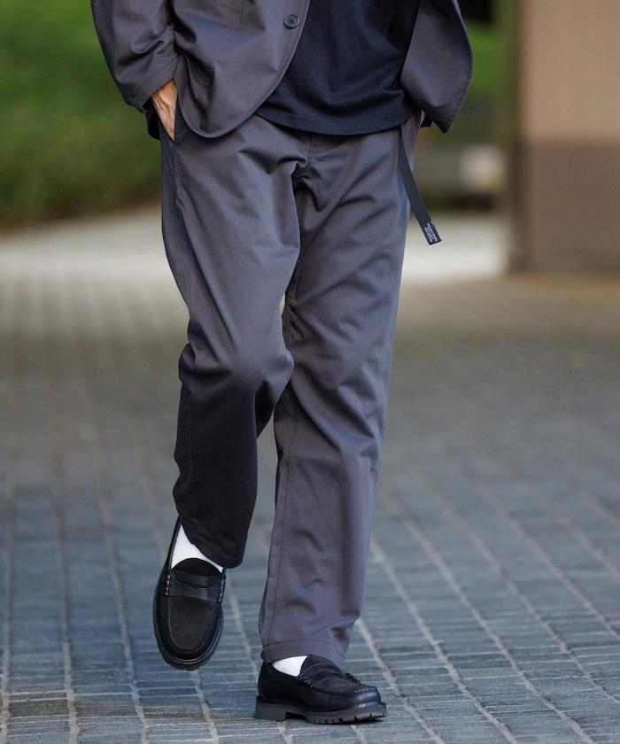 SOLOTEX 修身剪裁編織腰帶攀巖褲