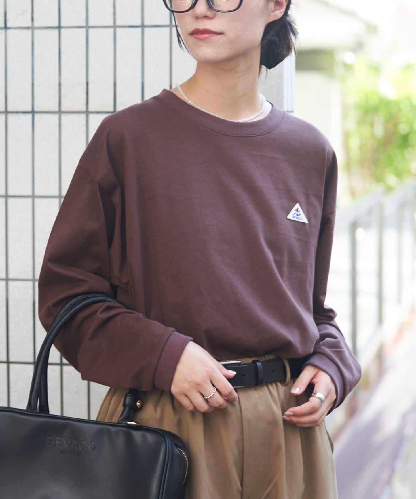 【GEVACO】基礎款長袖T恤