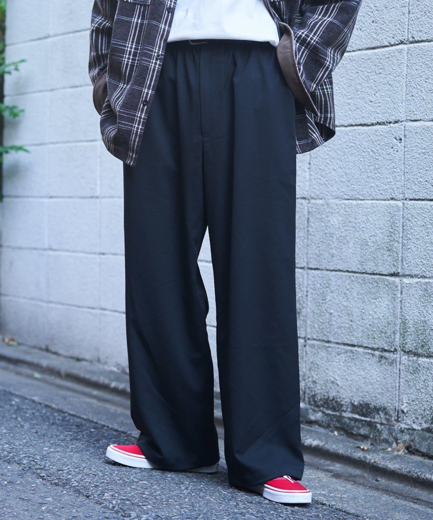 【GEVACO】抽繩休閒西裝褲