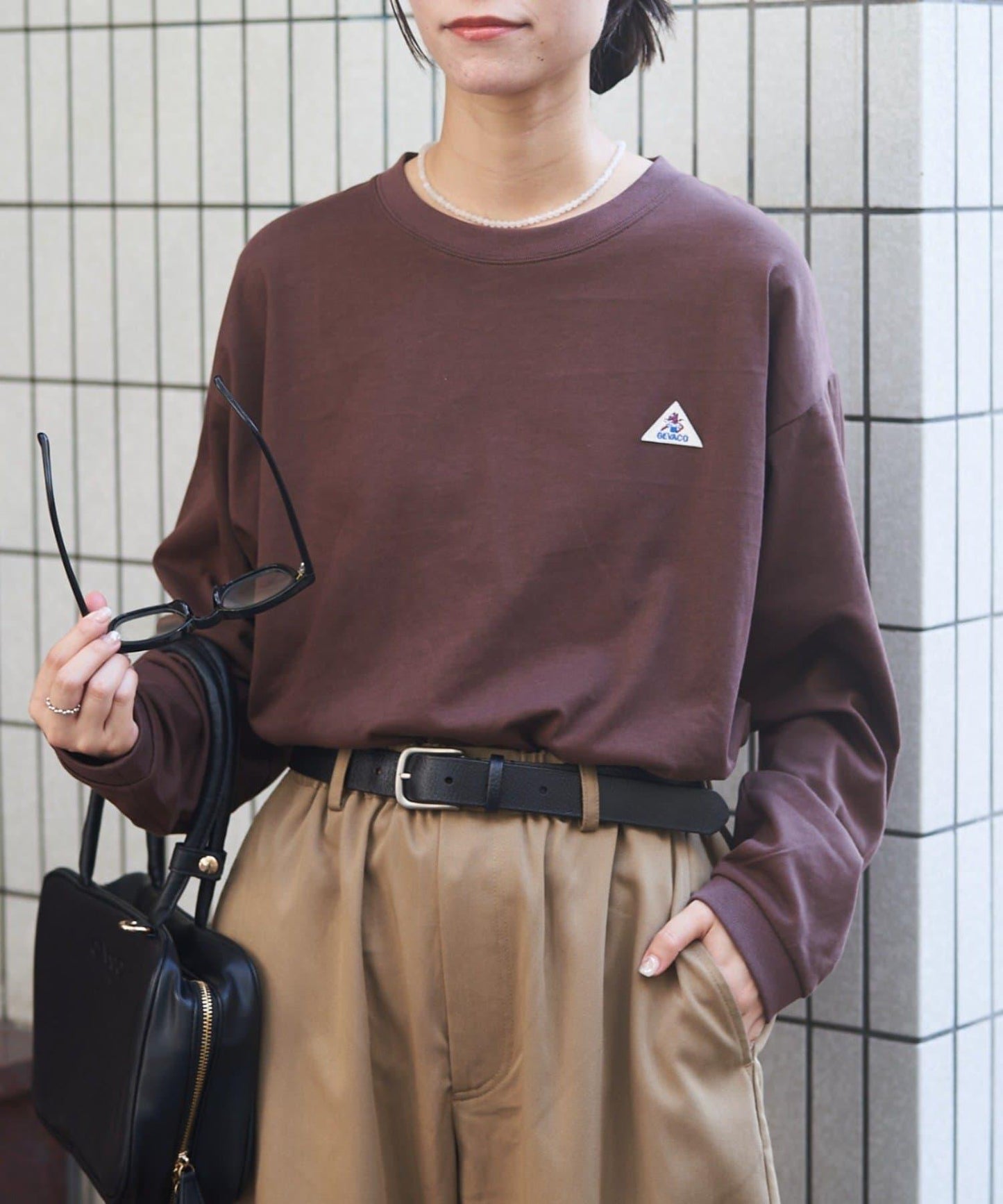 【GEVACO】基礎款長袖T恤