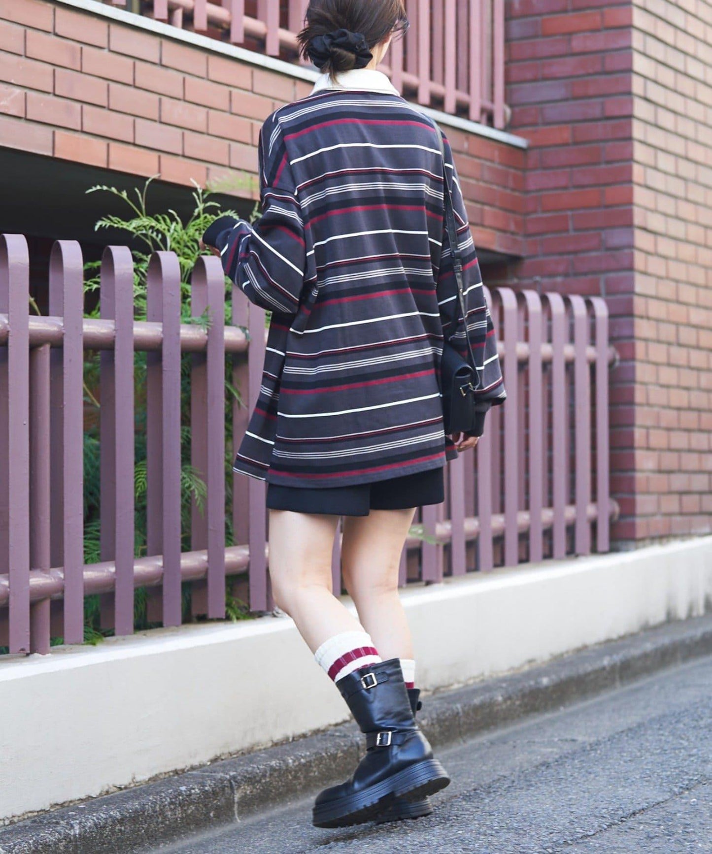 【GEVACO】多色條紋橄欖球衫