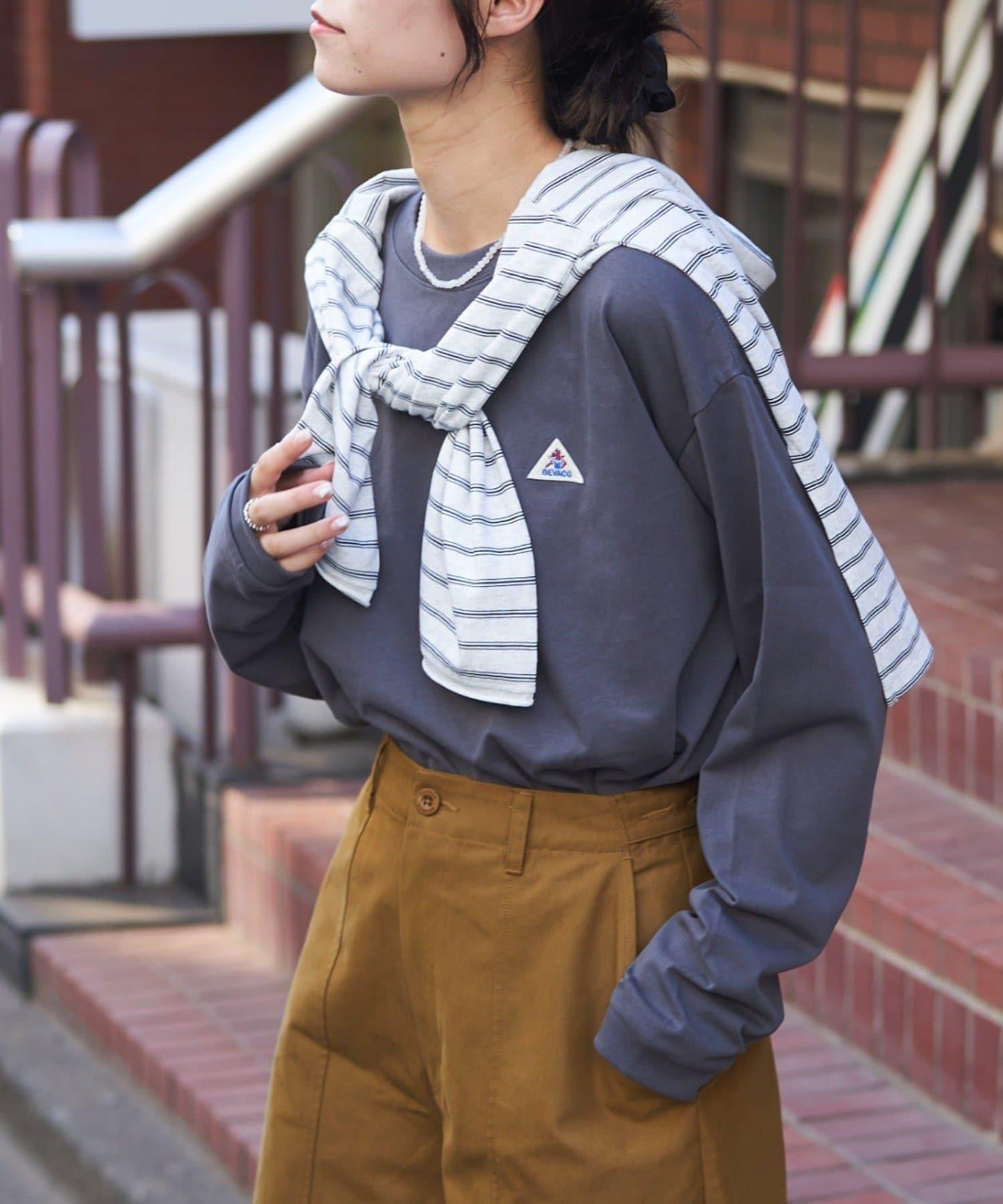 【GEVACO】基礎款長袖T恤