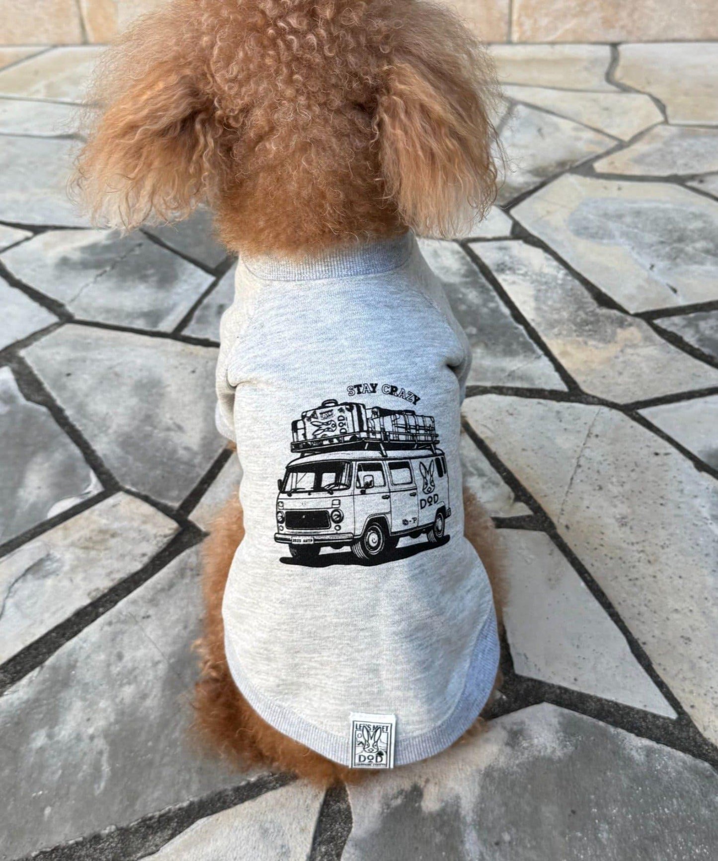 【DOD】【寵物服飾】汽車旅行T恤