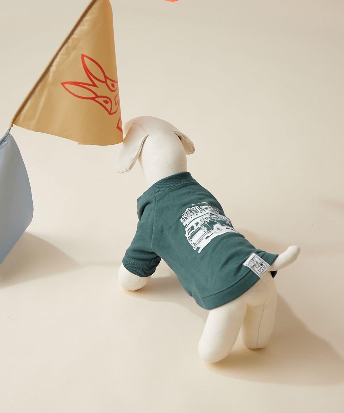 【DOD】【寵物服飾】汽車旅行T恤