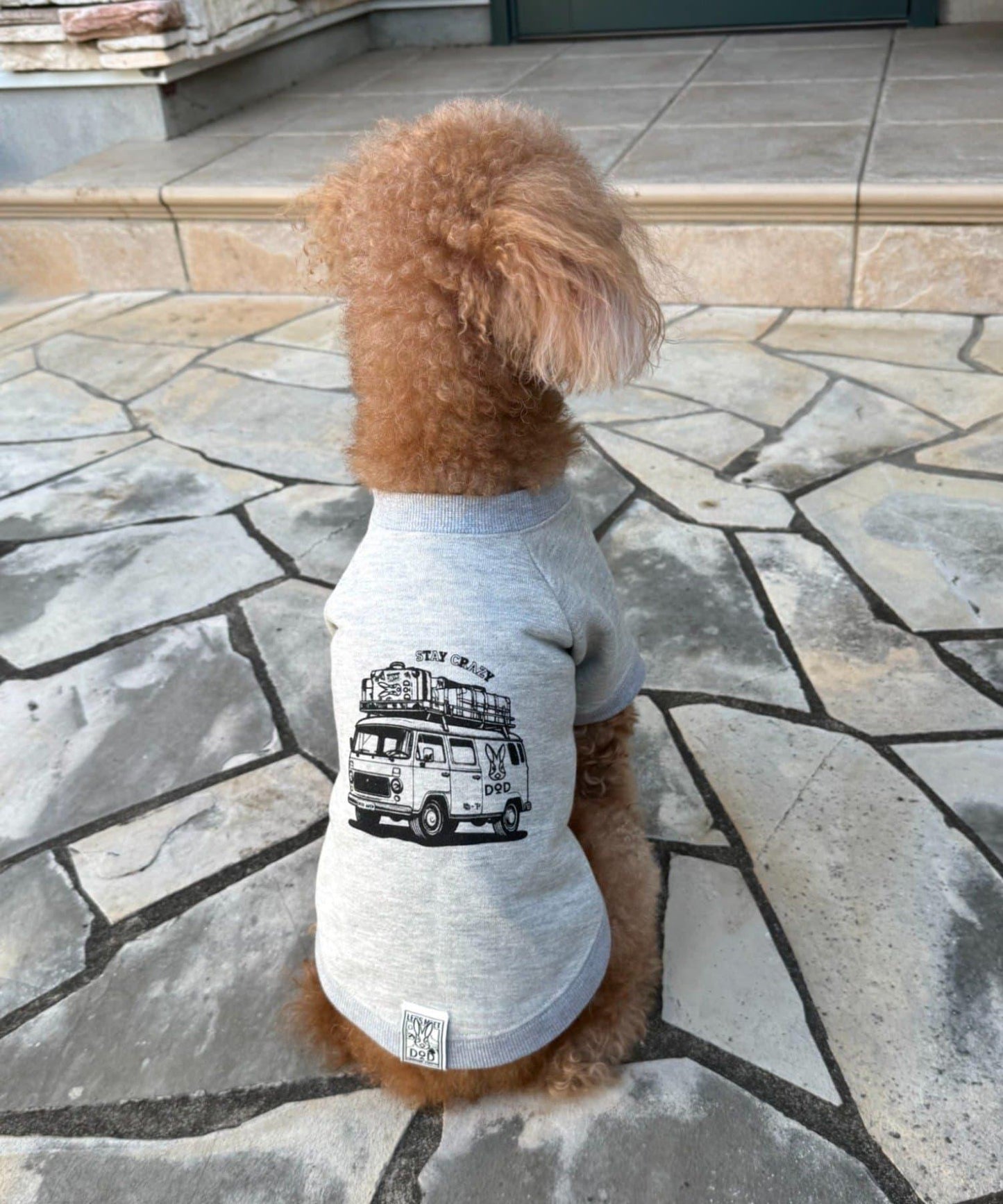 【DOD】【寵物服飾】汽車旅行T恤