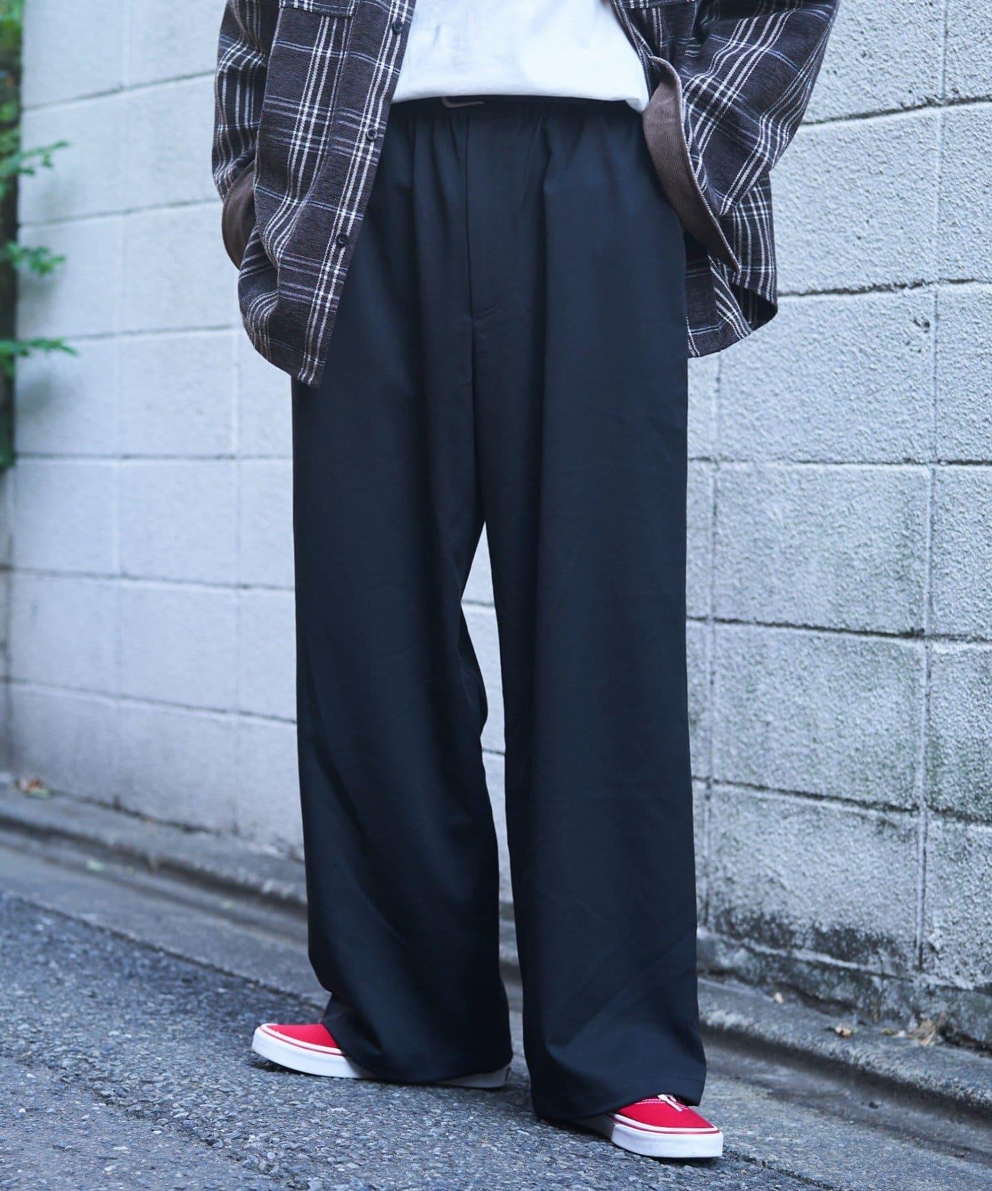 【GEVACO】抽繩休閒西裝褲