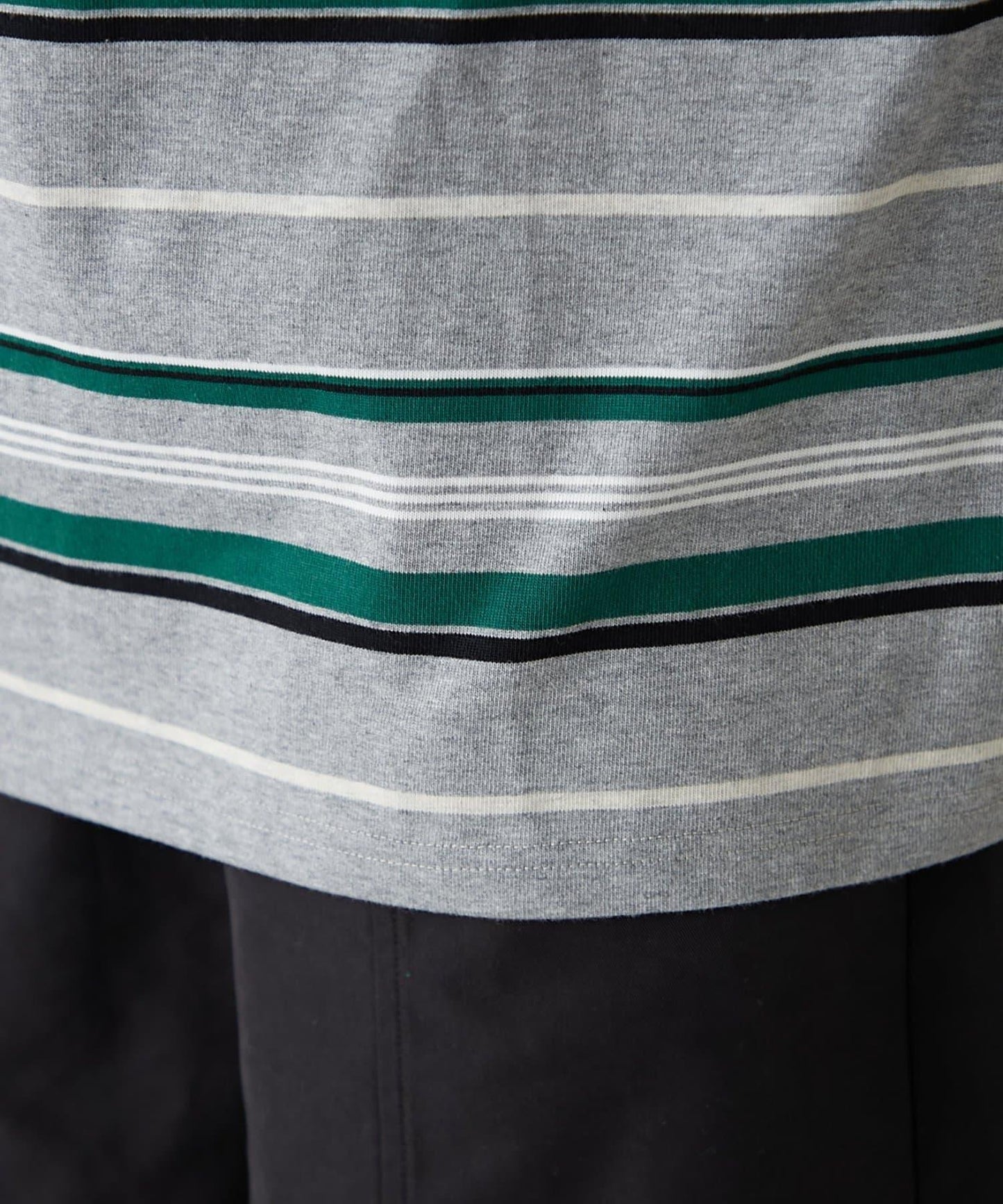 【GEVACO】多色條紋橄欖球衫