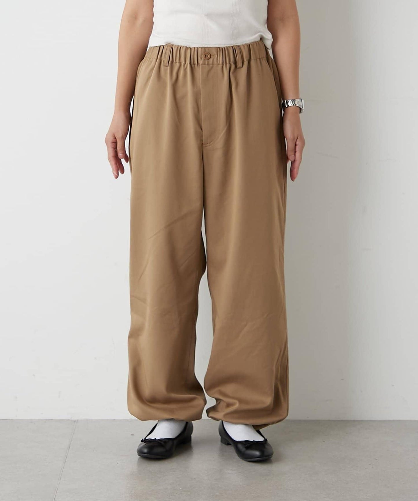 【GEVACO】抽繩休閒西裝褲