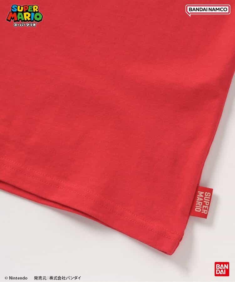 超級馬里奧 肘部補丁T恤