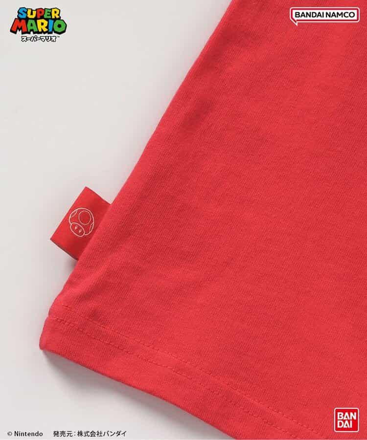 超級馬里奧 肘部補丁T恤