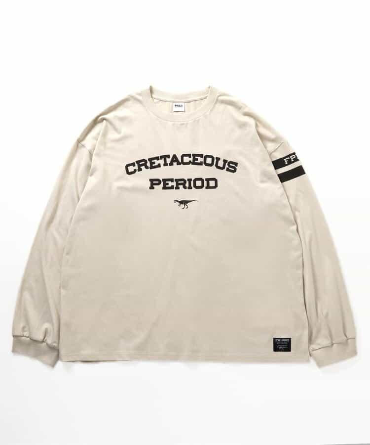 福井縣立恐龍博物館聯名數字長袖T恤(成人尺碼)