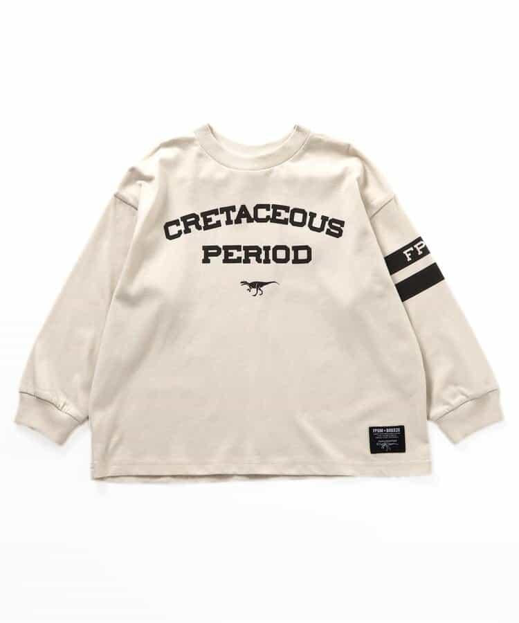 福井縣立恐龍博物館聯名數字長袖T恤(兒童尺碼)