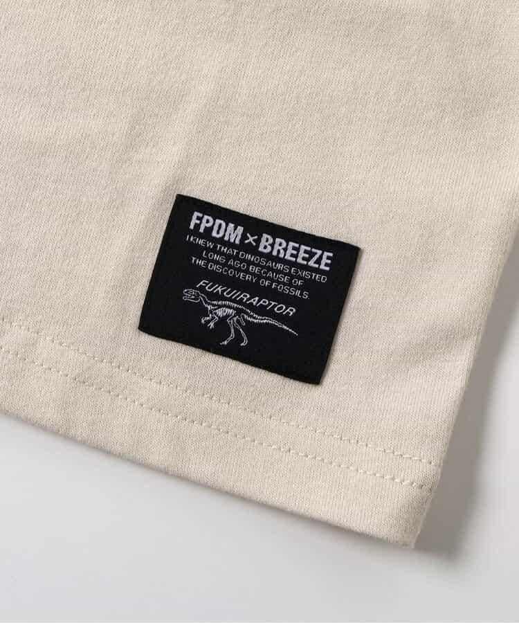 福井縣立恐龍博物館聯名數字長袖T恤(兒童尺碼)