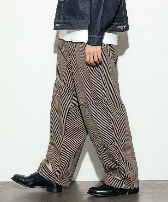 特別款牛仔獵裝雙膝工裝褲