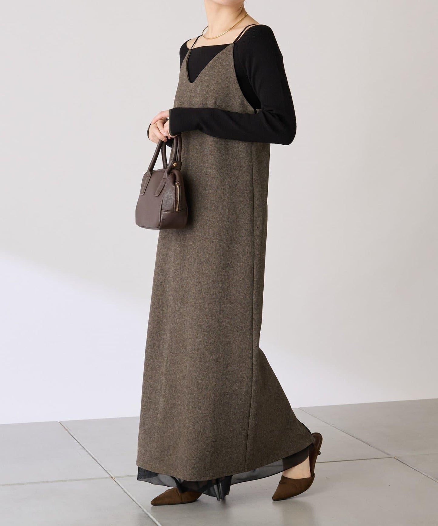 【COLLAGE×gemeil 聯名款】網紗疊層連衣裙