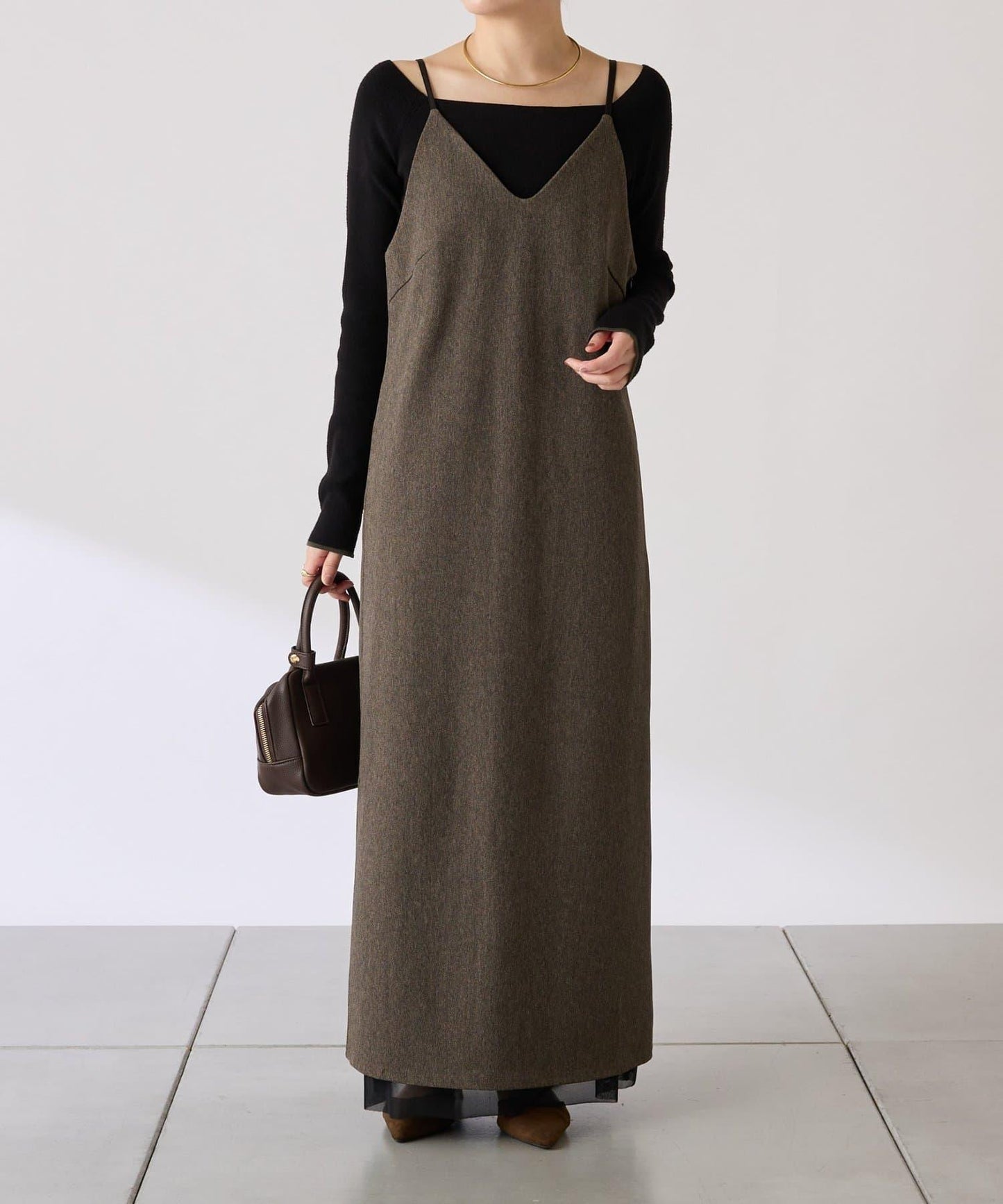 【COLLAGE×gemeil 聯名款】網紗疊層連衣裙