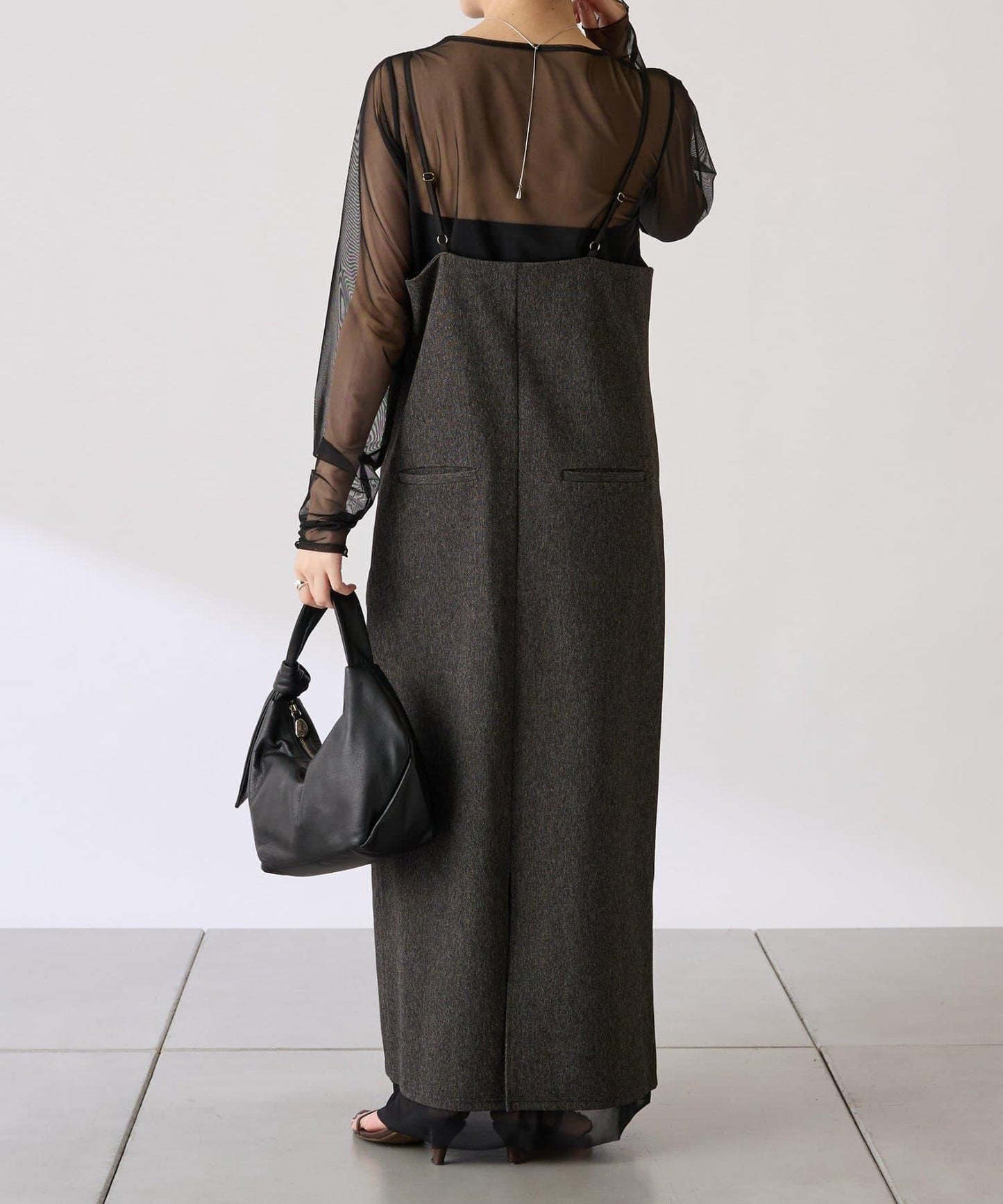 【COLLAGE×gemeil 聯名款】網紗疊層連衣裙