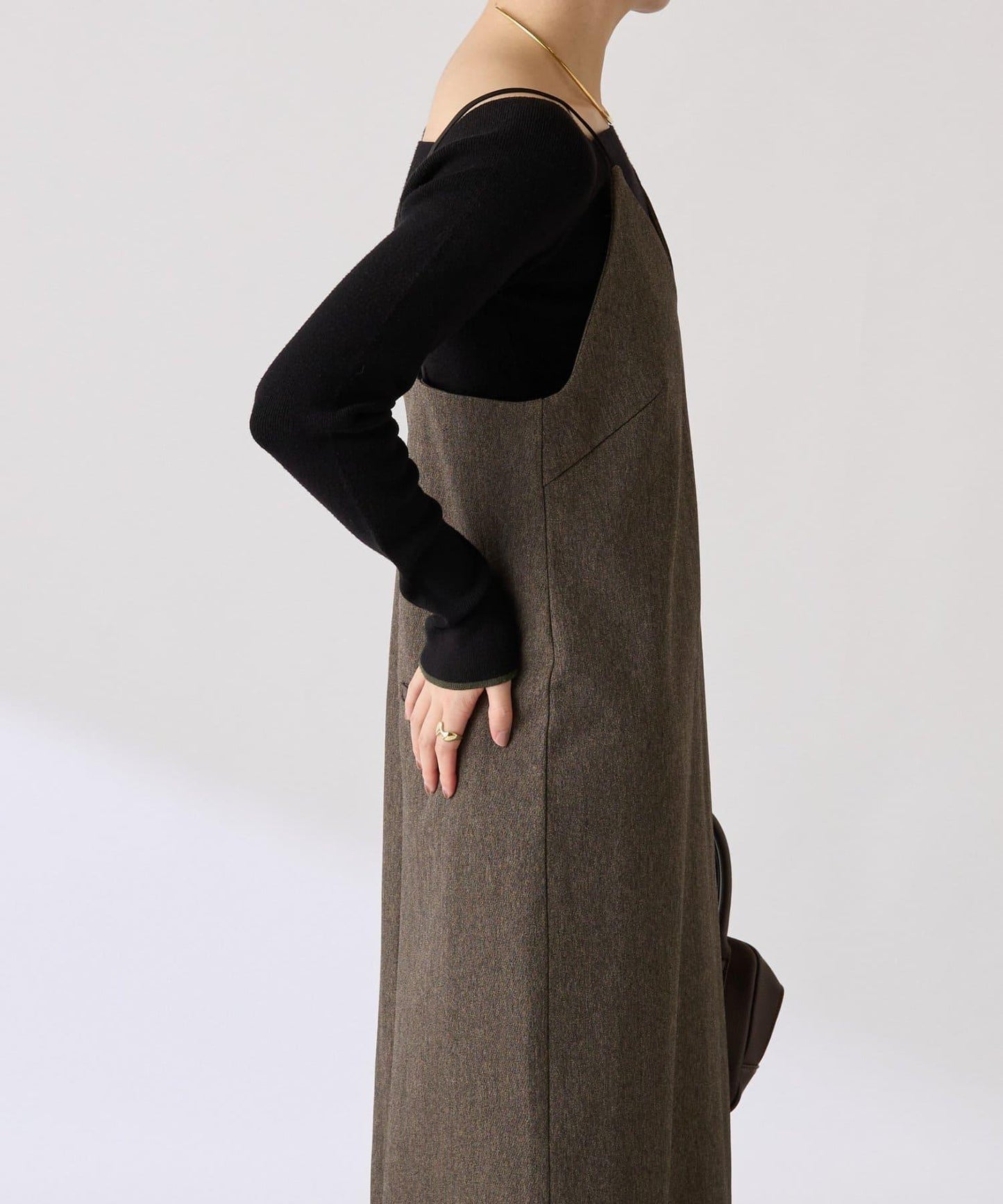 【COLLAGE×gemeil 聯名款】網紗疊層連衣裙