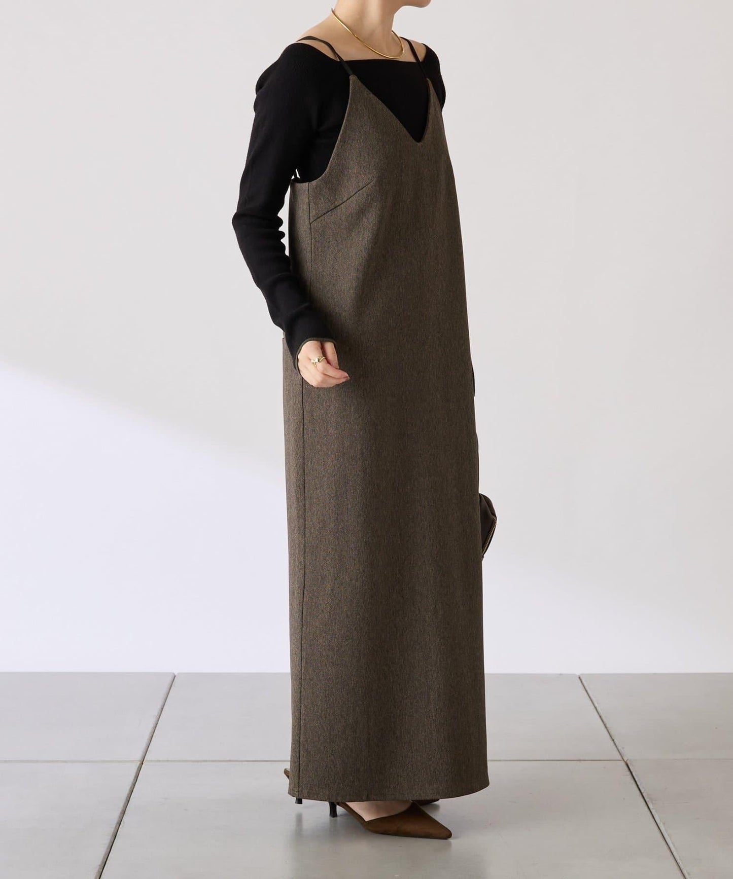 【COLLAGE×gemeil 聯名款】網紗疊層連衣裙