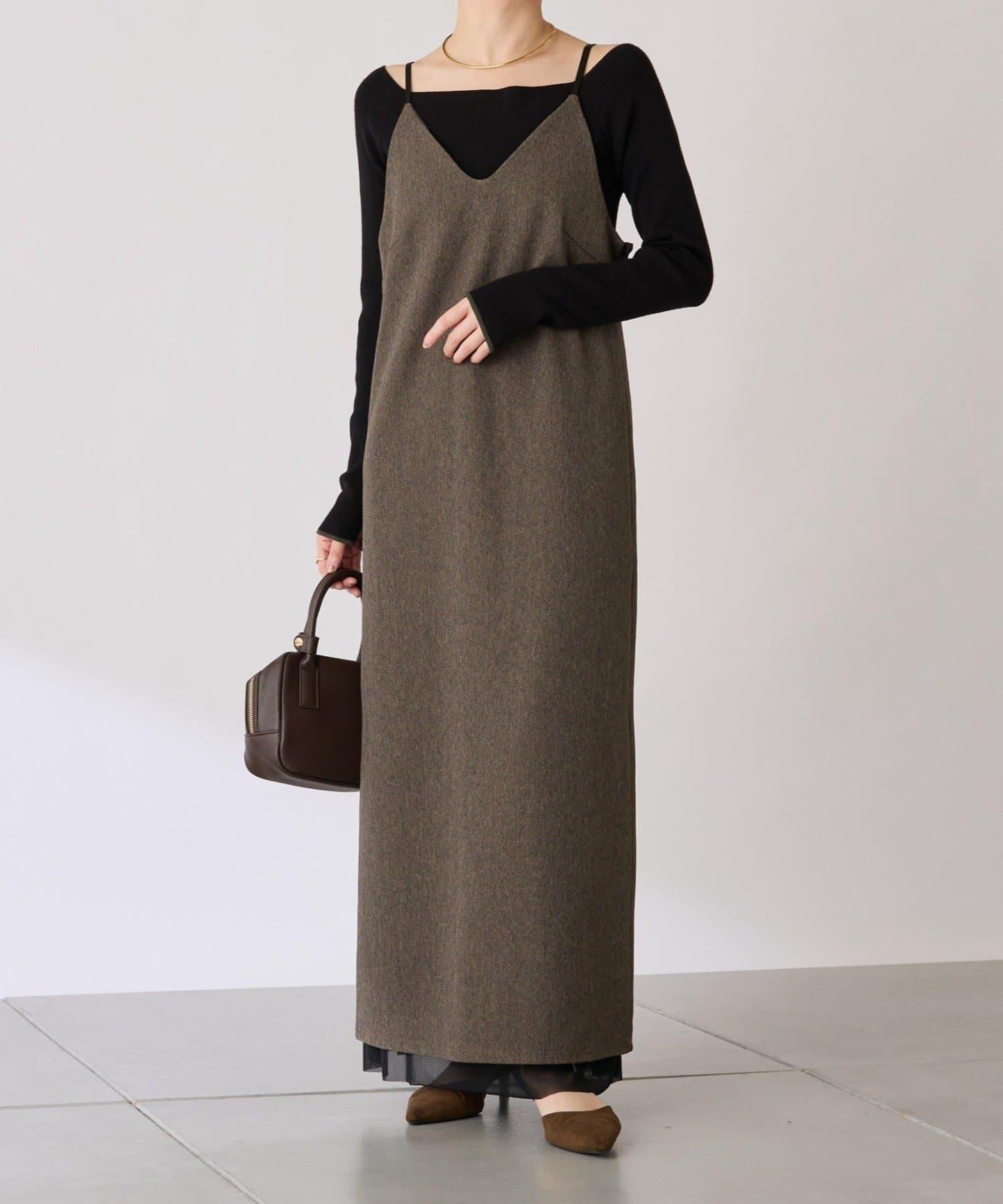 【COLLAGE×gemeil 聯名款】網紗疊層連衣裙