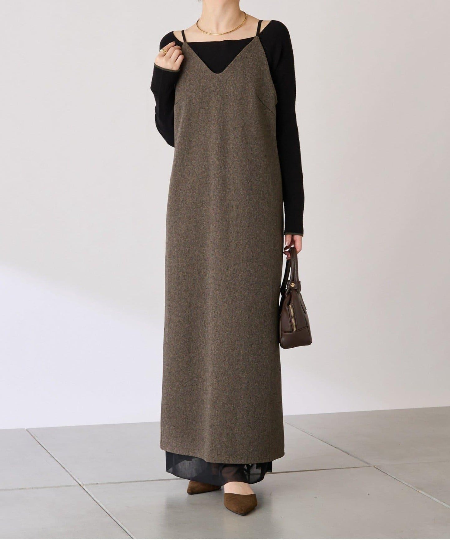 【COLLAGE×gemeil 聯名款】網紗疊層連衣裙