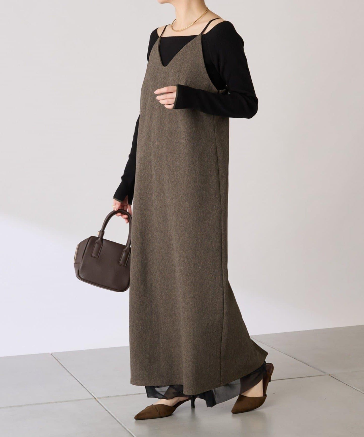 【COLLAGE×gemeil 聯名款】網紗疊層連衣裙