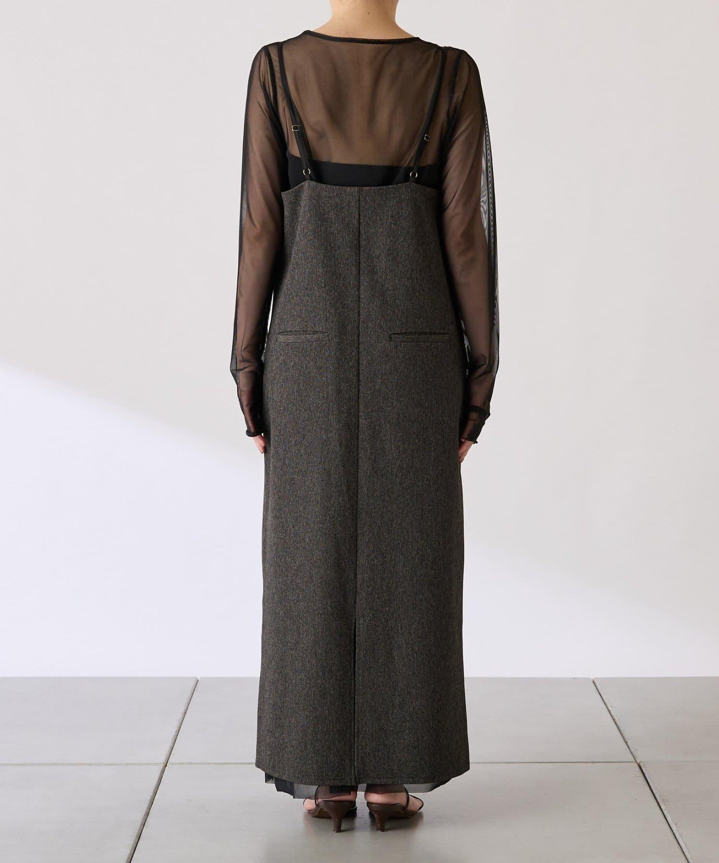 【COLLAGE×gemeil 聯名款】網紗疊層連衣裙