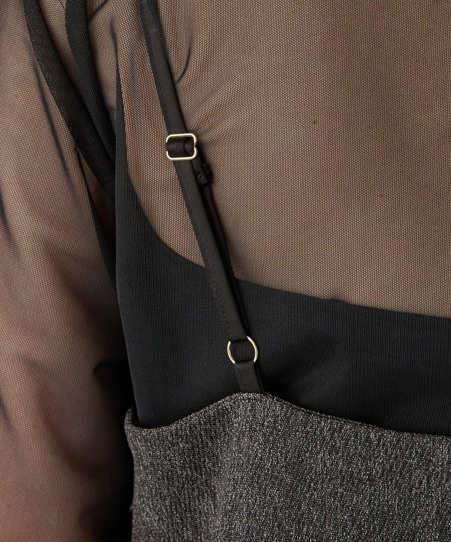 【COLLAGE×gemeil 聯名款】網紗疊層連衣裙