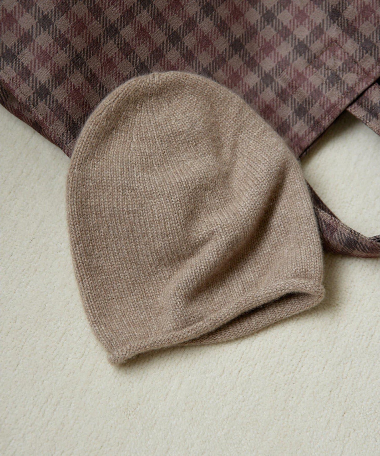 【Hoaw.】羊絨針織帽
