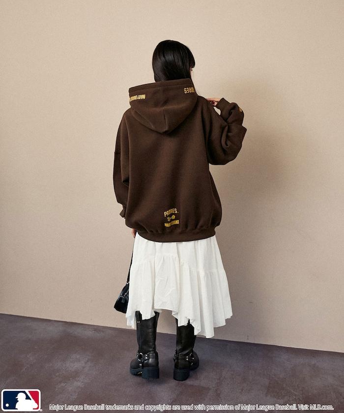刺繡連帽衛衣