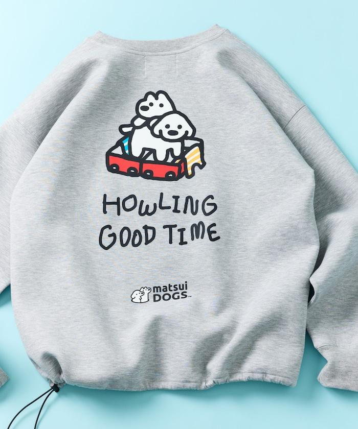 matsui×FREAK'S STORE 特別款「旅行」抽繩後背印花圓領衛衣