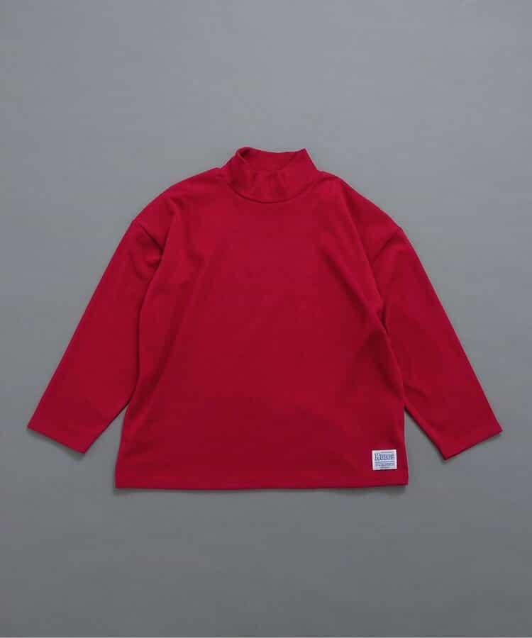 KUDOS 柔軟磨毛高領長袖T恤