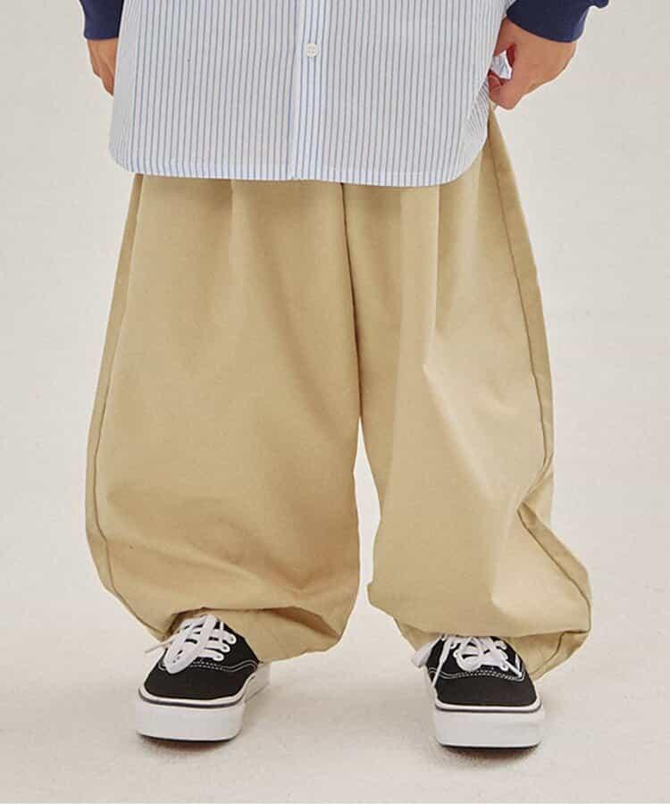 【リンク】 KUDOS 寬鬆版型長褲 10分長度