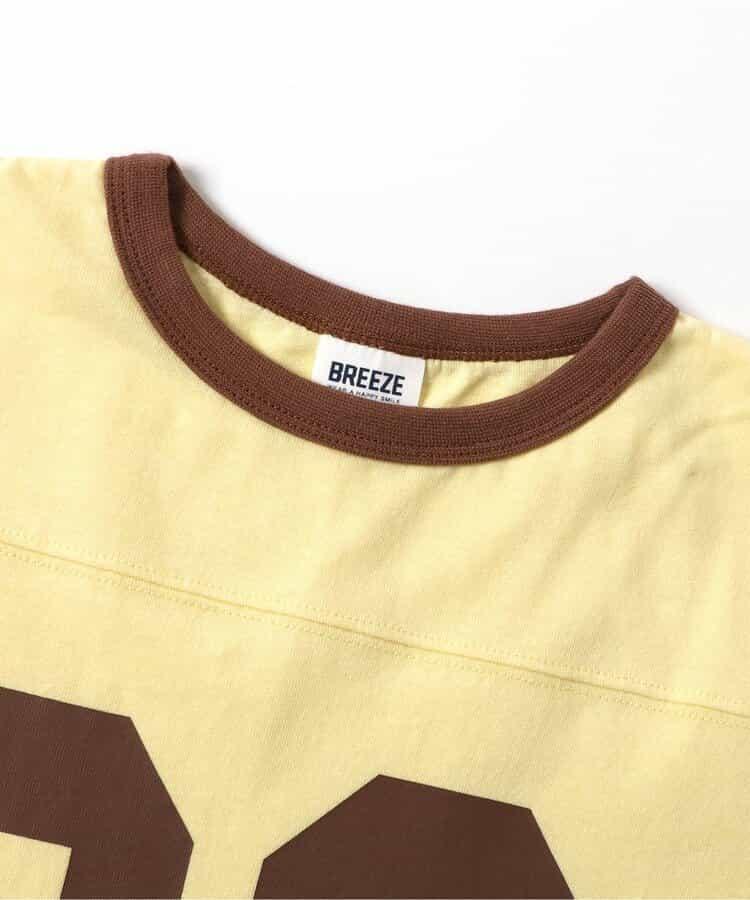 KUDOS拼色數字印花T恤