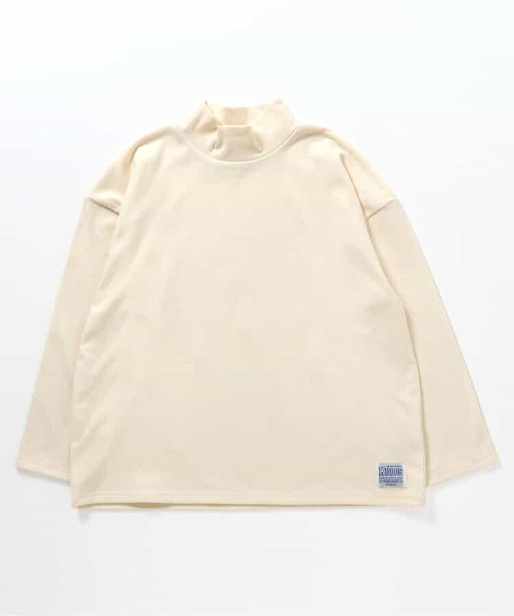 KUDOS 柔軟磨毛高領長袖T恤