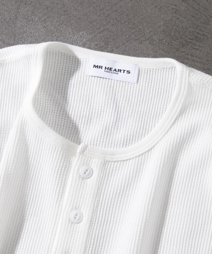 短款保暖亨利領T恤