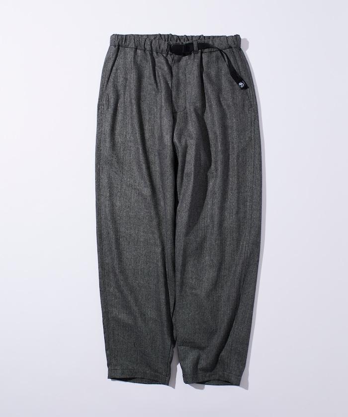 寬鬆版型羊毛感攀巖褲