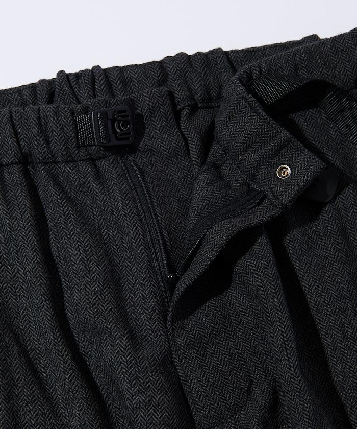 寬鬆版型羊毛感攀巖褲