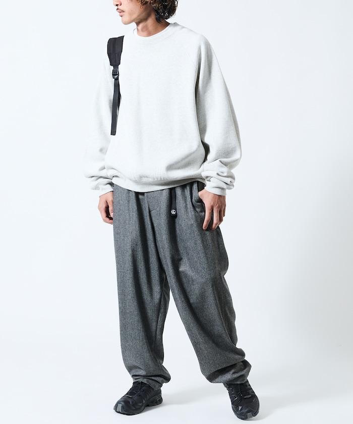 寬鬆版型羊毛感攀巖褲