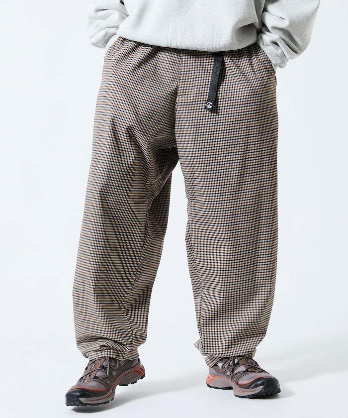 寬鬆版型羊毛感攀巖褲