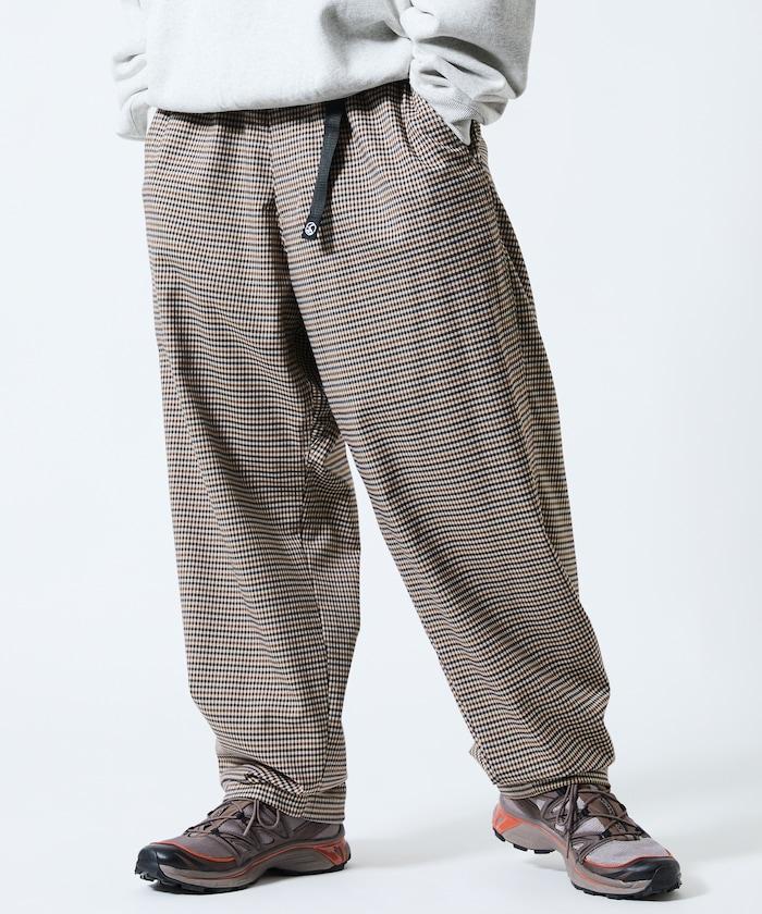 寬鬆版型羊毛感攀巖褲