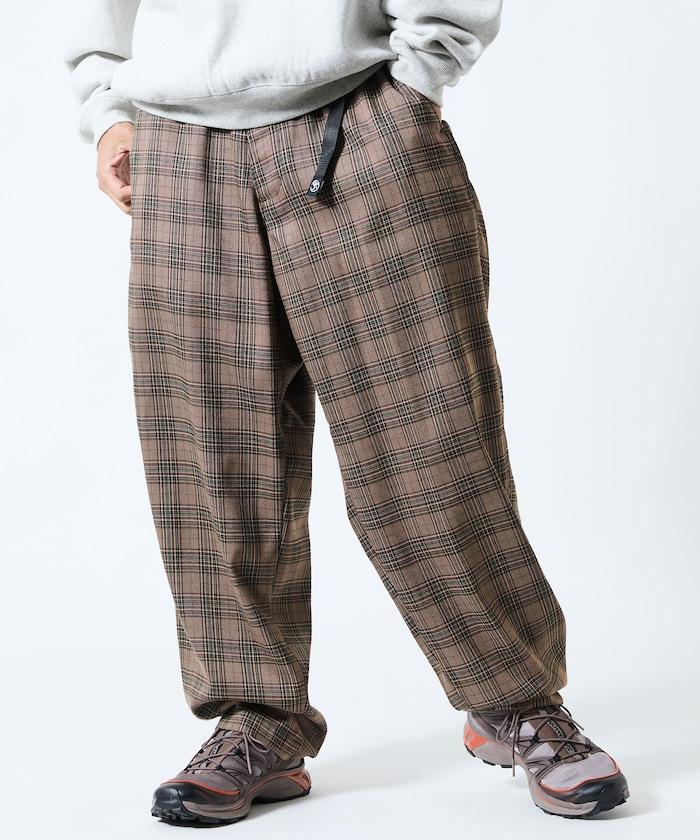 寬鬆版型羊毛感攀巖褲