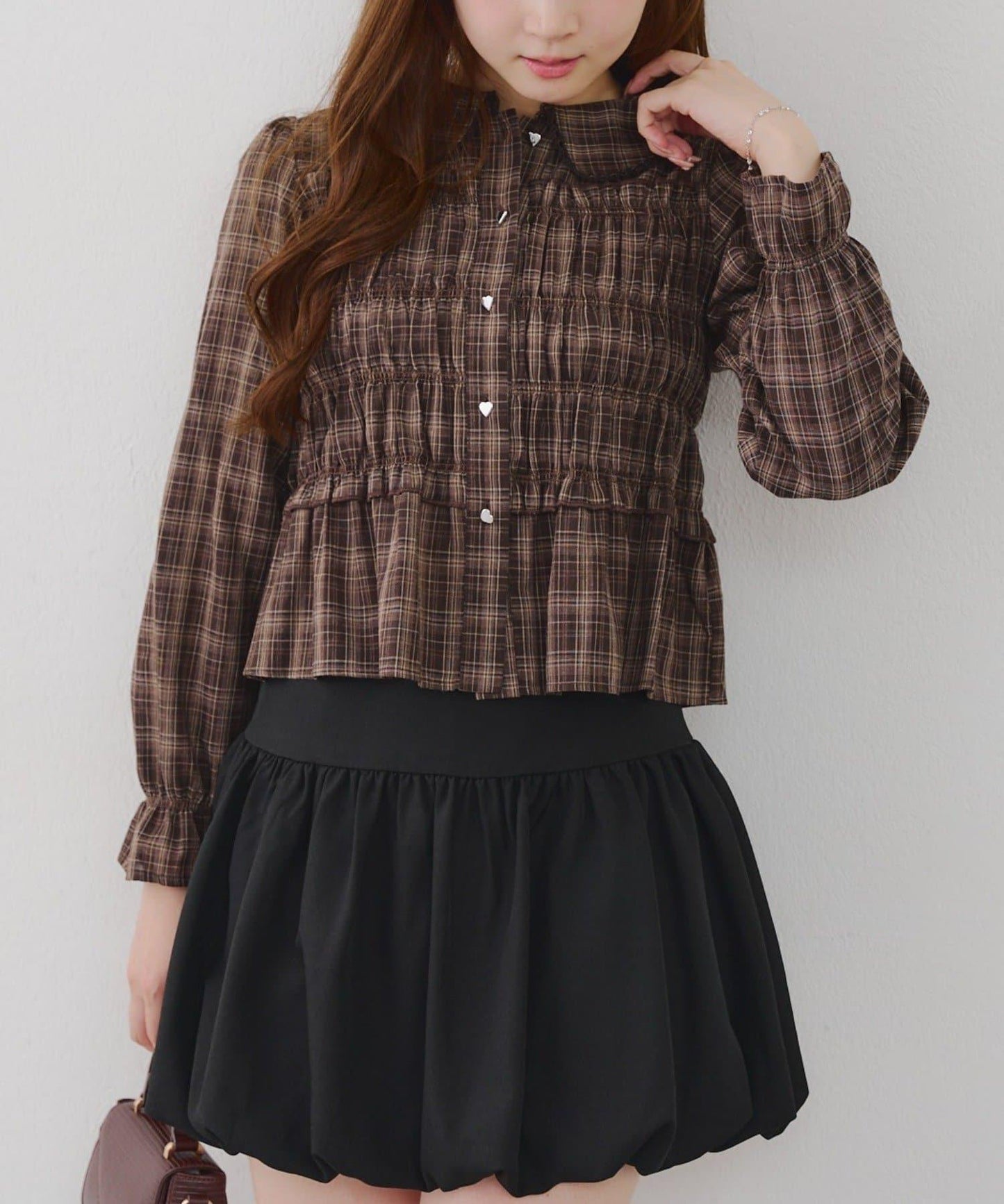 【RMAF】褶皺大翻領襯衫