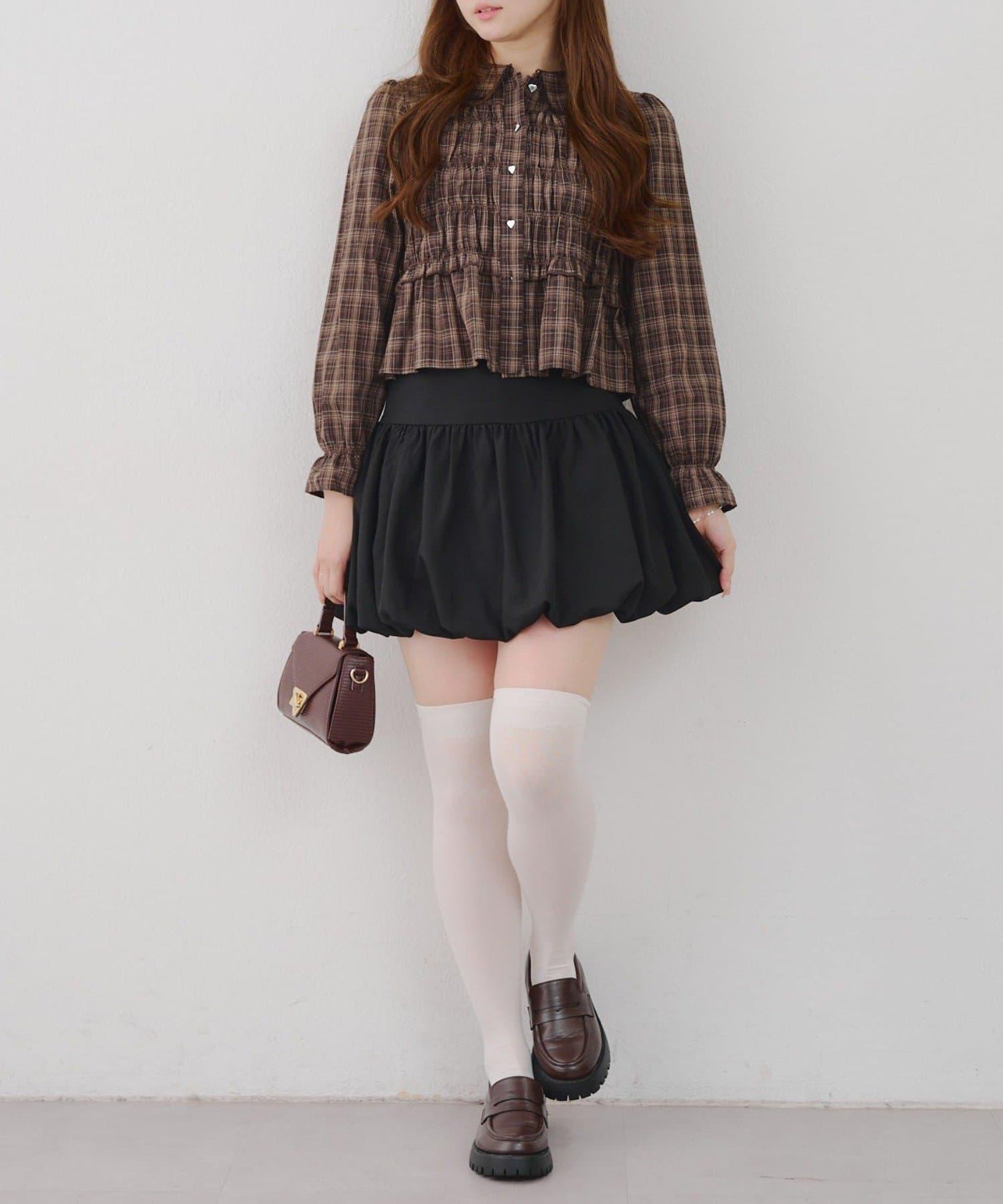 【RMAF】褶皺大翻領襯衫