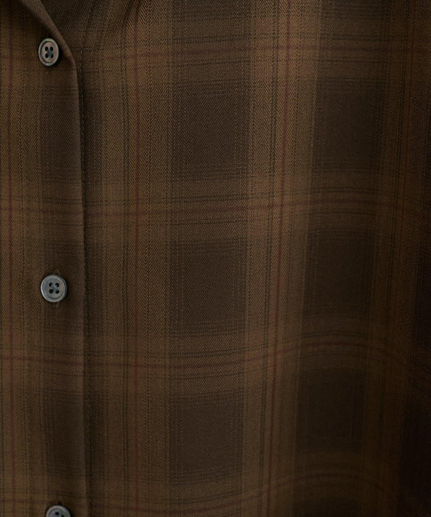 格紋襯衫套頭衫