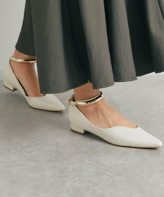 【EVOL】波浪切割平底單鞋