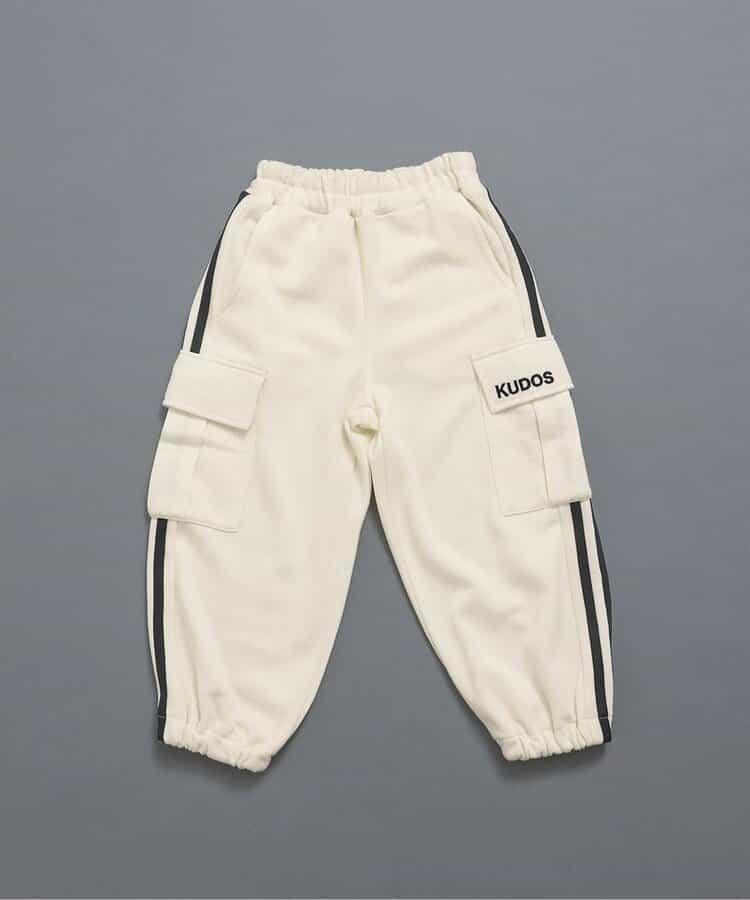KUDOS 側邊條紋長褲(可成套搭配) 10分褲
