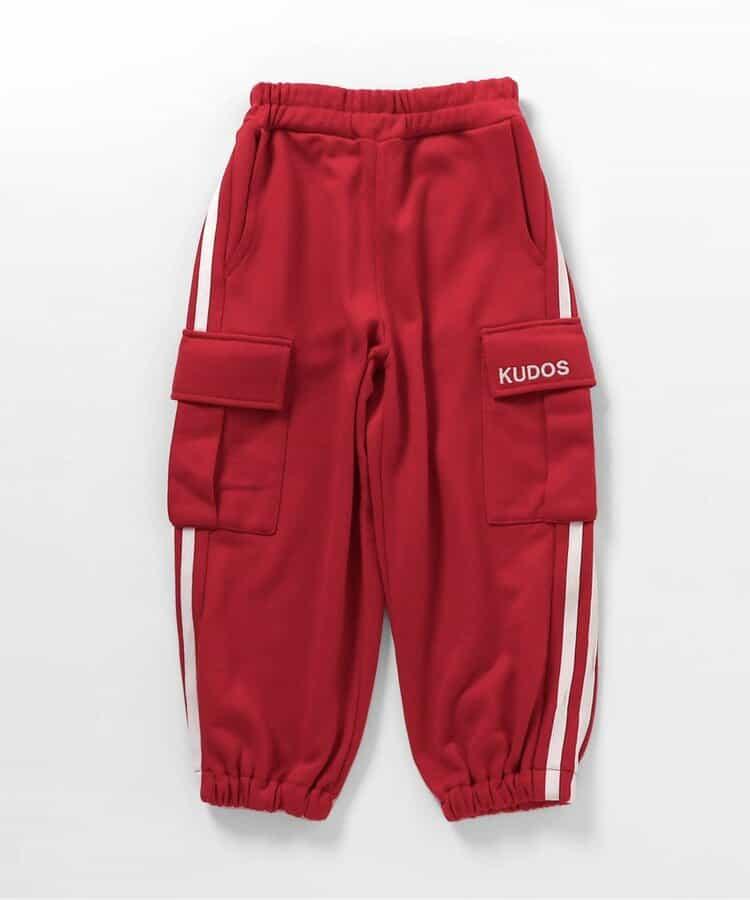 KUDOS 側邊條紋長褲(可成套搭配) 10分褲