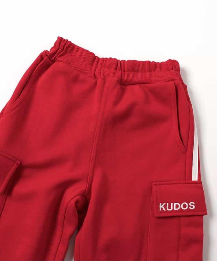 KUDOS 側邊條紋長褲(可成套搭配) 10分褲